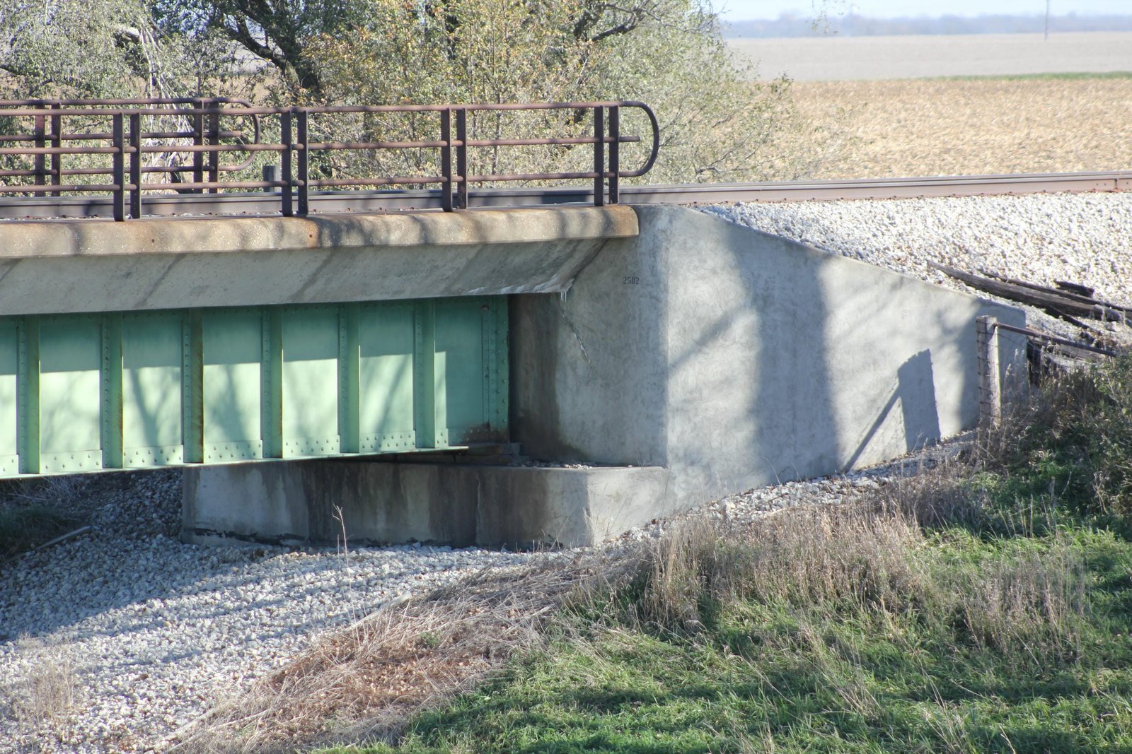 East abutment